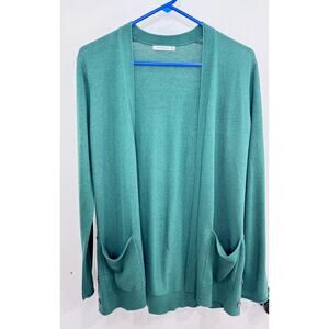 Green Cardigan-Womens M/L - Staccato Brand